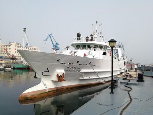 黄海水产研究所 北斗 号调查船 中渔科102 号调查船圆满完成任务返航