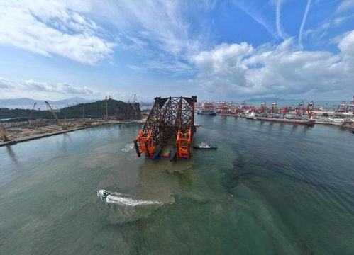 海事保障 深圳制造 万吨级海上平台导管安全出港